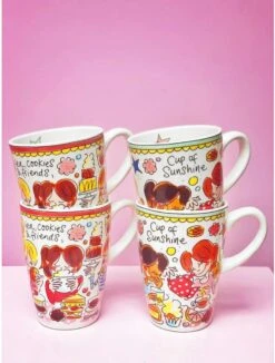 Blond Amsterdam Even Bijkletsen Beker XL 500 Ml - Rode Rand 11 Blond Amsterdam Even Bijkletsen Beker XL 500 Ml - Rode Rand -Skimask 910x1200 4