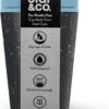 Circular&Co. Herbruikbare To Go Koffiebeker (rCUP) Zwart/blauw 8oz/227ml -Skimask 911x1200 1