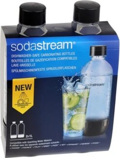 SODASTREAM - Duo-pack Flessen Classic 1L - Vaatwasbestendig - 1042260310