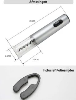 Elektrische Kurkentrekker Oplaadbaar - Elektrische Wijnopener - Automatische Kurkentrekker - Wijn Accessoires 10 Elektrische Kurkentrekker Oplaadbaar - Elektrische Wijnopener - Automatische Kurkentrekker - Wijn Accessoires -Skimask 921x1200 1