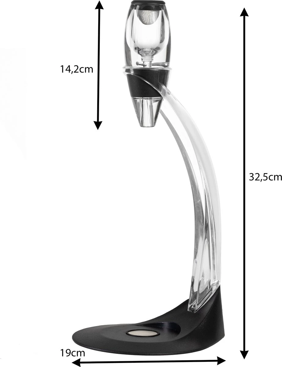 United Entertainment - Magic Wine Decanter - Wijn Beluchter - Deluxe 7 United Entertainment - Magic Wine Decanter - Wijn Beluchter - Deluxe - Afbeelding 5