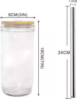 Bubble Tea Beker - Inclusief Stalen Bubble Tea Rietje - 0,5 L - Herbruikbaar - Boba -Skimask 932x1200