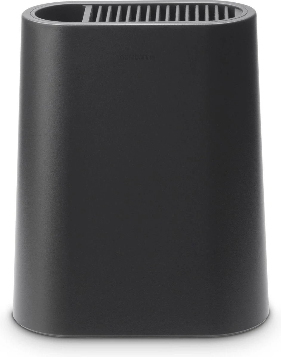 Brabantia Profile Universeel Messenblok - Met Keukengerei Houder - Dark Grey 3 Brabantia Profile Universeel Messenblok - Met Keukengerei Houder - Dark Grey