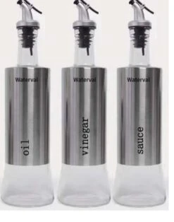 Waterval RVS Olijfoliefles Set Deluxe 500ML - Olieflessen Met Schenktuit – 3 Olijfolie Flessen - Olie Fles Glas - Cadeautip 20 Waterval RVS Olijfoliefles Set Deluxe 500ML - Olieflessen Met Schenktuit – 3 Olijfolie Flessen - Olie Fles Glas - Cadeautip -Skimask 943x1200 4