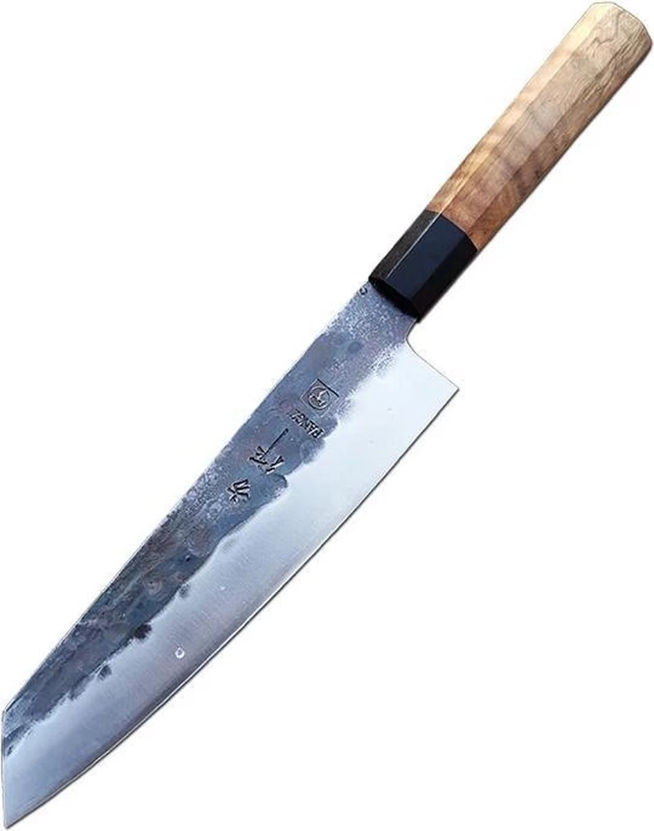 Fangzuo - Japans Koksmes - Handgesmeed - Lemmet 20 Cm - In Geschenkverpakking