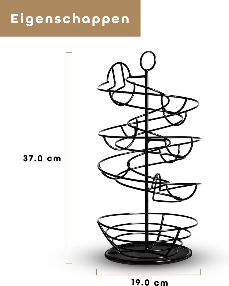 Eiermand – Eierrek – Eierhouder – Eieren – Zwart - Pasen - Tot 40 Eieren - 360° - BAULK® 9 Eiermand – Eierrek – Eierhouder – Eieren – Zwart - Pasen - Tot 40 Eieren - 360° - BAULK® - Afbeelding 7