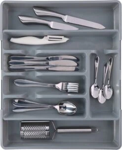 Merkloos Bestekbak/bestekhouder - Uitschuifbaar - Grijs - 44 Cm - 5 Tot 7 Vakken 7 Merkloos Bestekbak/bestekhouder - Uitschuifbaar - Grijs - 44 Cm - 5 Tot 7 Vakken -Skimask 978x1200 1