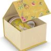 Pip Studio La Majorelle Yellow - Theeset - Porselein - Mok + Theezeef + Theetip - Porselein - 350ml - Geel Servies - Pasen - Konijn -Skimask 981x1200 2